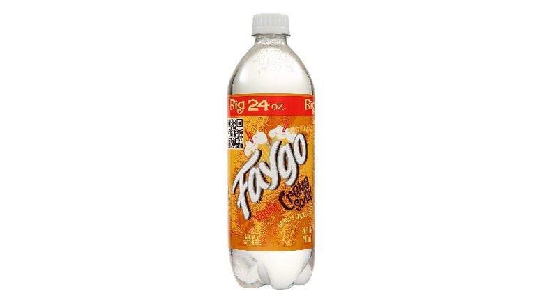 Bottle of Faygo Creme Soda