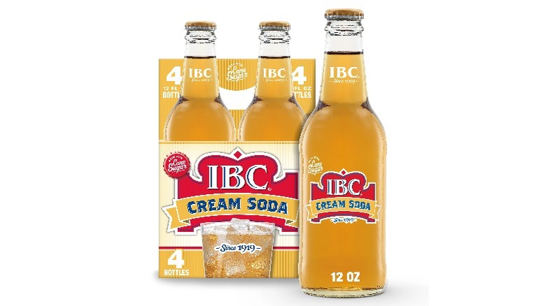 Bottles of IBC Cream Soda