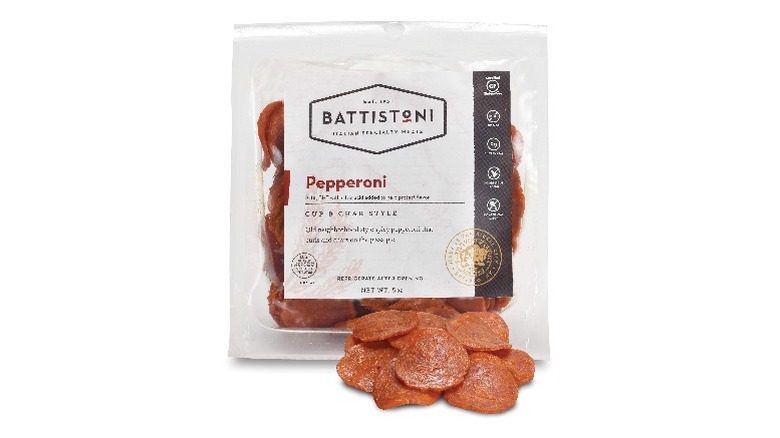Pack of Battistoni pepperoni