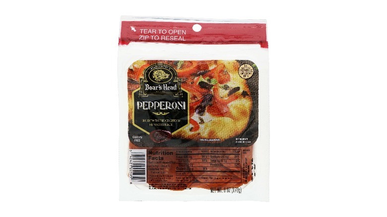 Pack of Boar's Head pepperoni