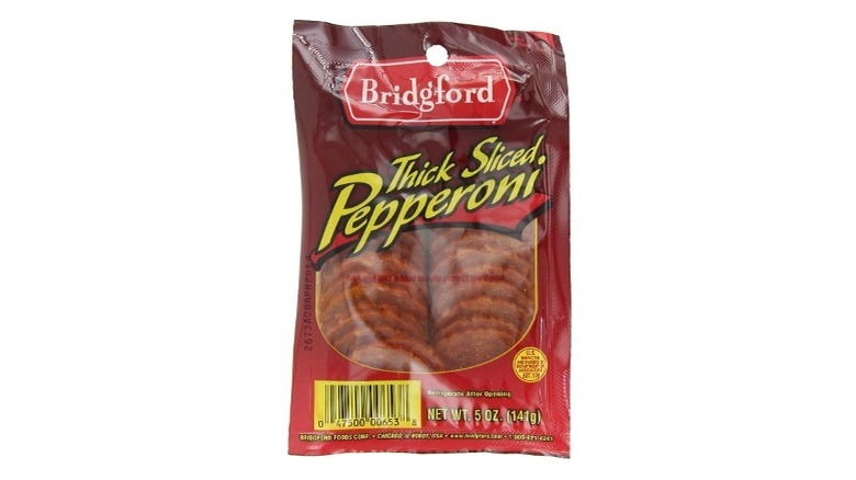 Pack of Bridgeford pepperoni