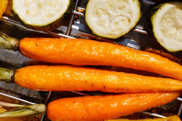 Roasted Vegetable-Stuffed Potato Skins Recipe