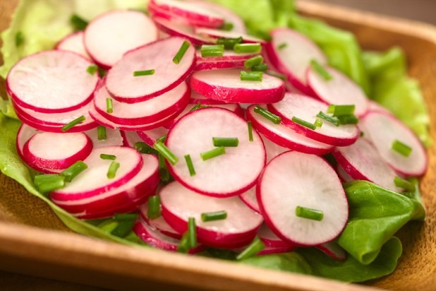 8. Radishes