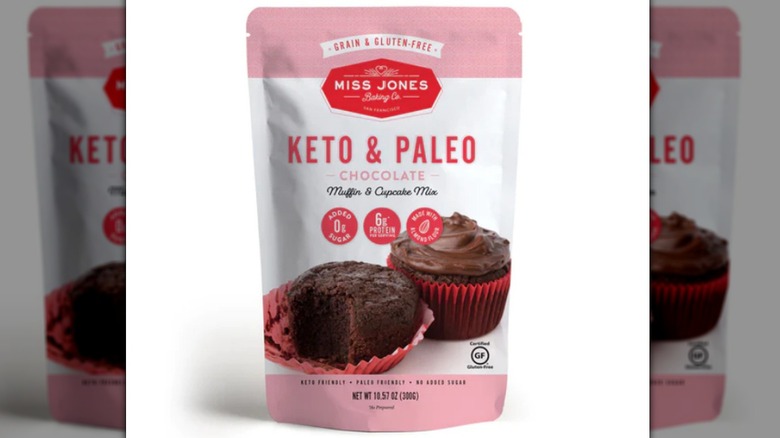 Bag of Miss Jones Baking Keto Chocolate Muffin Mix