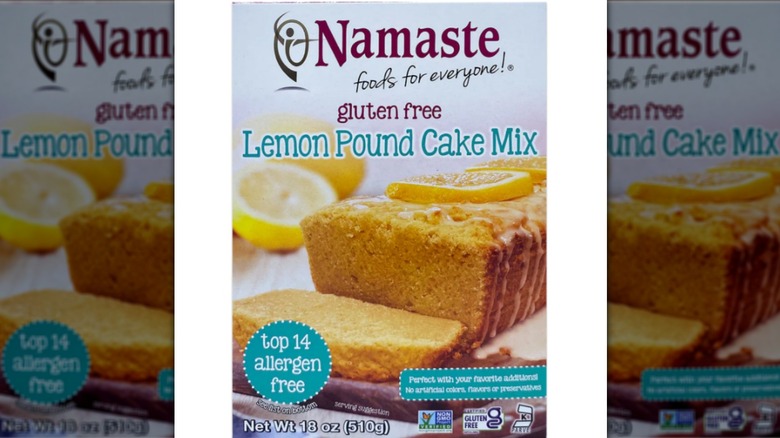 Namaste Foods lemon pound Cake