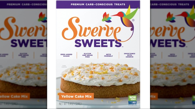 Box of Swerve Sweets Yellow Cake