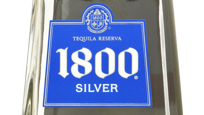 1800 Silver bottle