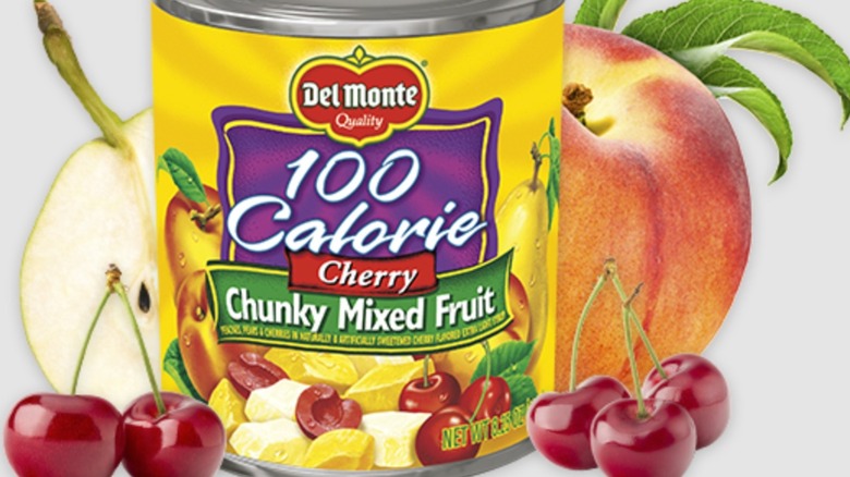 del monte cherry mixed fruit