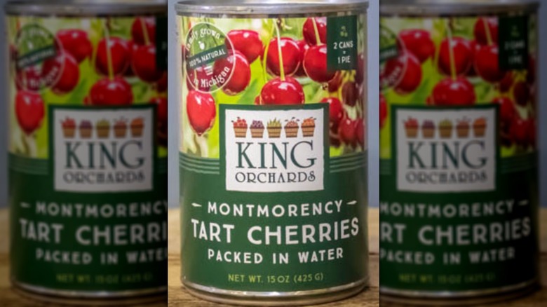 king orchards canned tart cherries