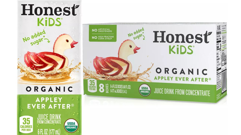 Honest Kids apple juice box
