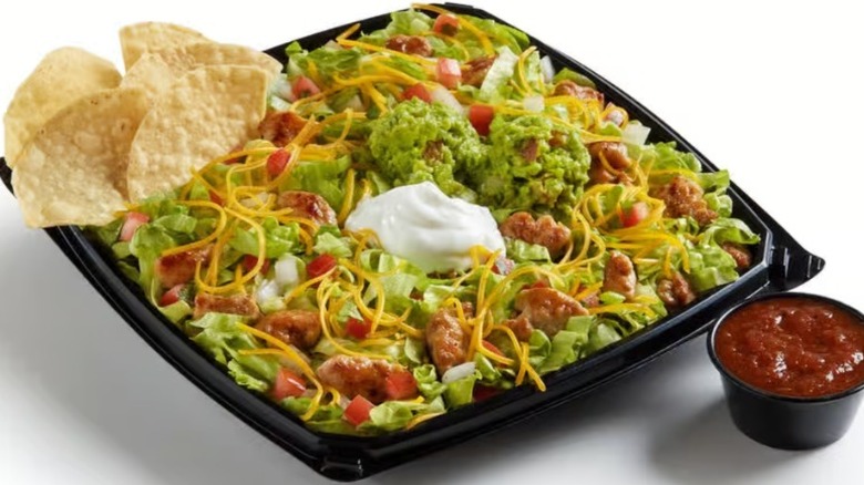 A taco salad