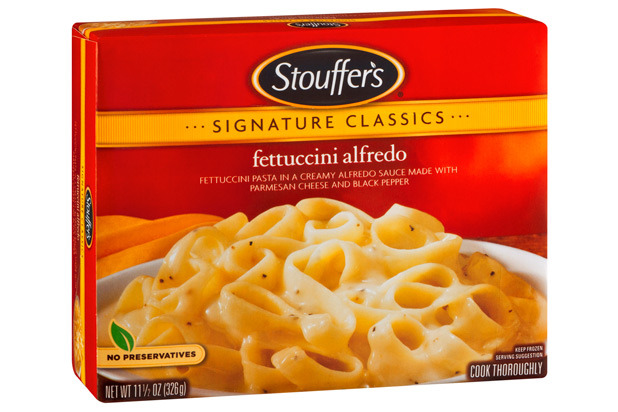 9.) Stouffer's Fettuccini Alfredo