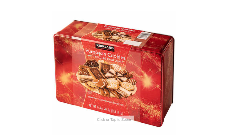 Red Box of European Cookies