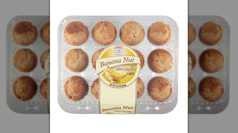 Cafe Valley banana nut mini muffins