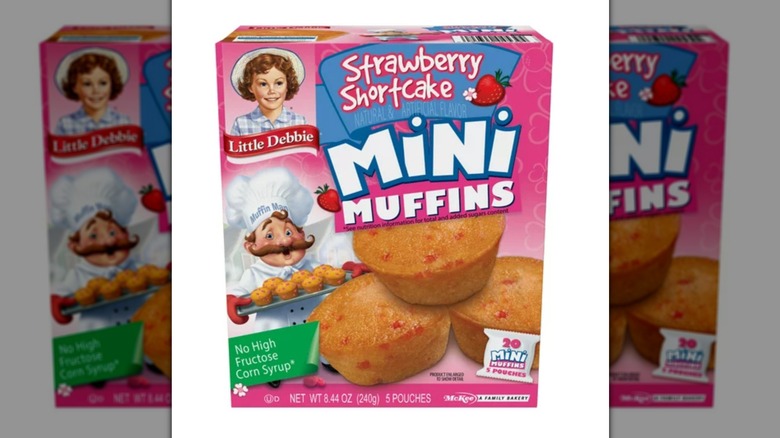 Little Debbie strawberry shortcake muffins