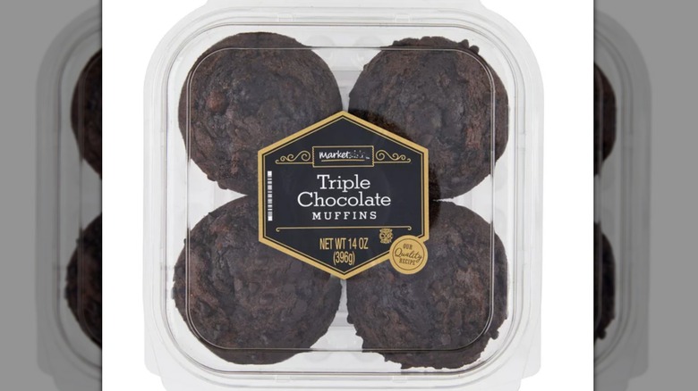 Marketside triple chocolate muffins