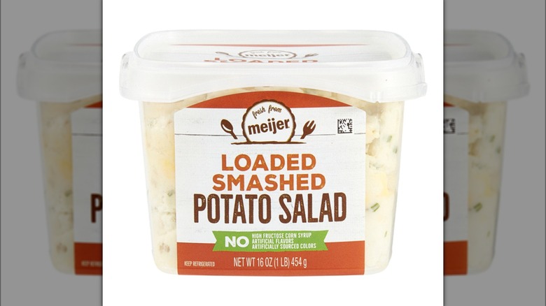 Meijer loaded smashed potato salad