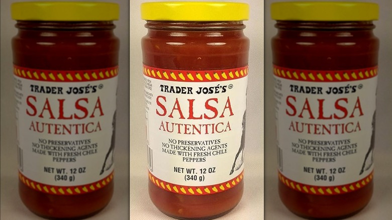 Trader Joe's Salsa Autentica Bottle