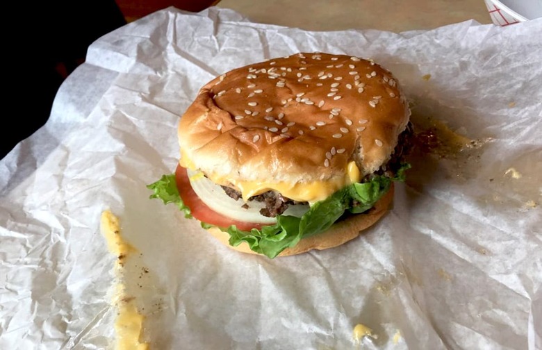 #28 Velveeta Cheese Burger, Redamak's, New Buffalo, Mich.