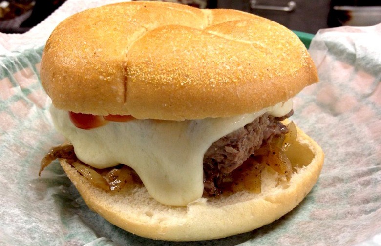 #56 Steamed Cheeseburger, Ted's, Meriden, Conn.