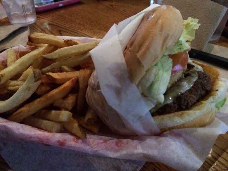 #82 Country Fried Bacon Burger, Christian's Tailgate, Houston