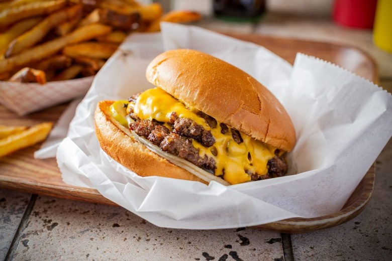 #33 Griddled Burger, Edzo's, Evanston, Ill. 