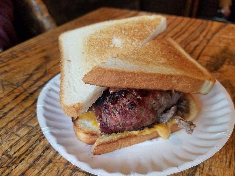 #24 The Original Burger, Louis Lunch, New Haven, Conn.