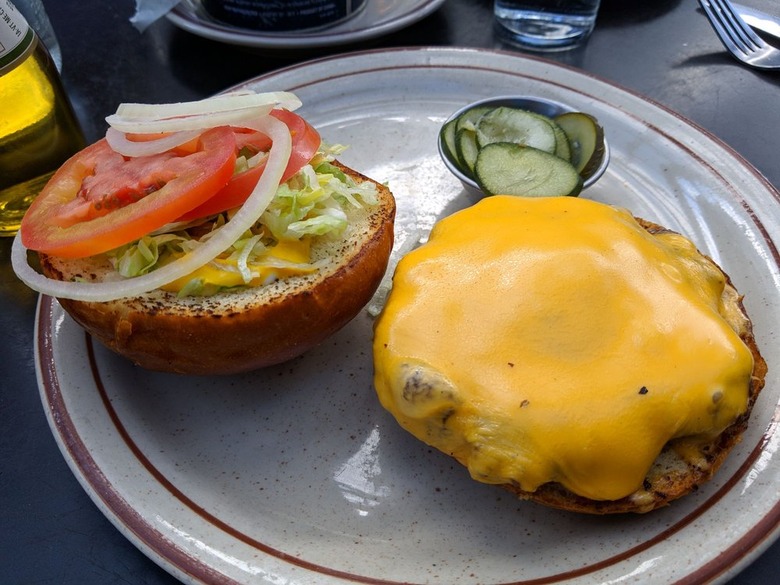 #71 Green Chile Cheeseburger, Steuben's, Denver 