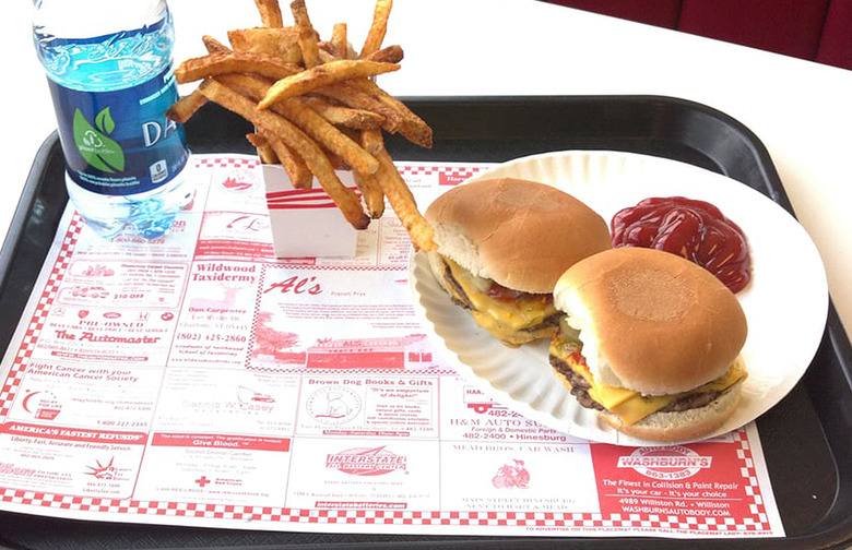 #100 Cheeseburger, Al's French Frys (Burlington, Vermont)