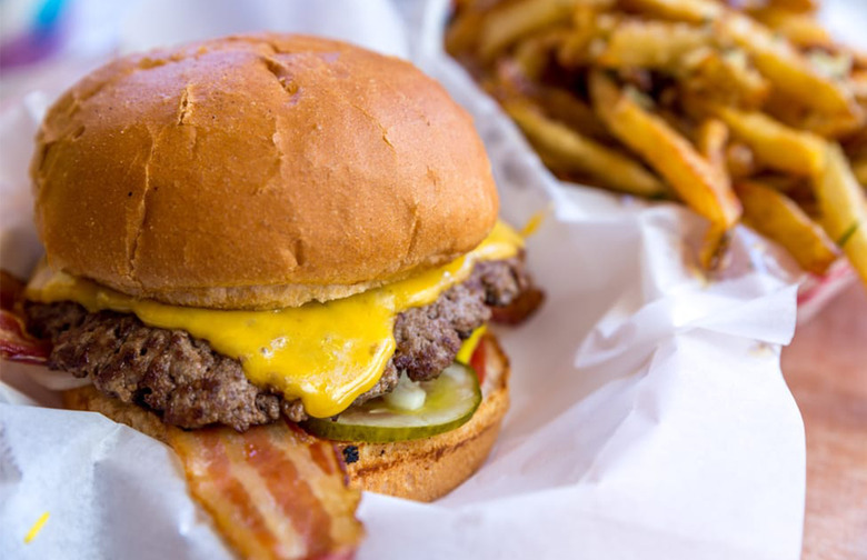 #37 Griddled Burger, Edzo's (Evanston, Illinois)