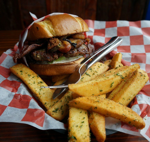 #41 Sammy's 50/50 Burger, Sam's Tavern, Seattle