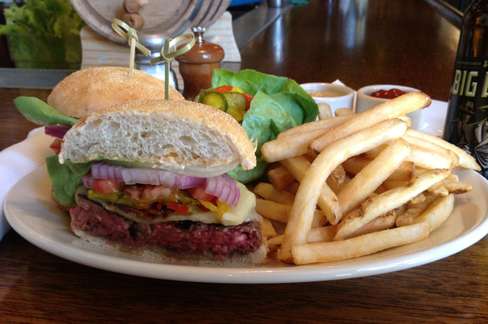 #47 Half Pound Niman Ranch Cheeseburger, Mustards Grill, Napa, Calif.