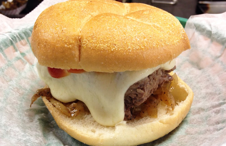 #55 Steamed Cheeseburger, Ted's (Meriden, Connecticut)