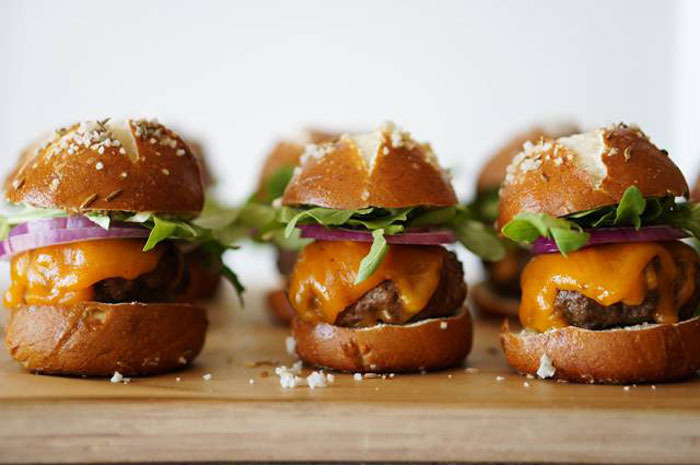 #59 Pretzel Burger, 3 Square Café + Bakery, Venice, Calif.