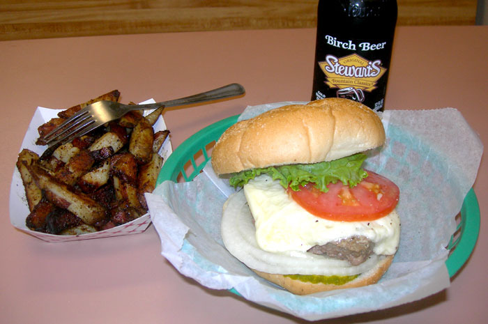 #73 Steamed Cheeseburger, Ted's, Meriden, Conn.