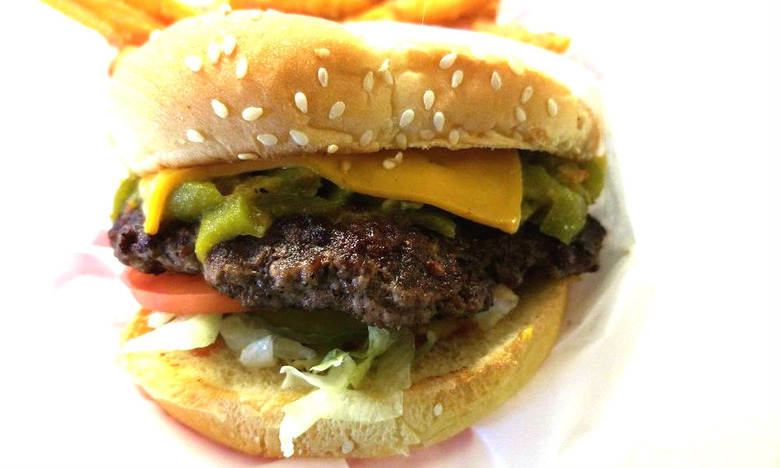 #101 Chile-Cheeseburger, Burger Boy (Cedar Crest, New Mexico) 