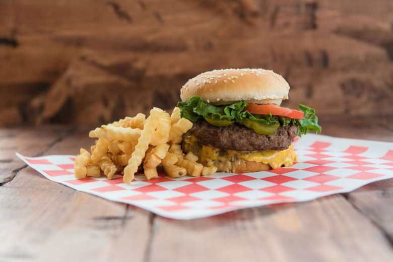 #21 Velveeta Cheese Burger, Redamak's (New Buffalo, Michigan)