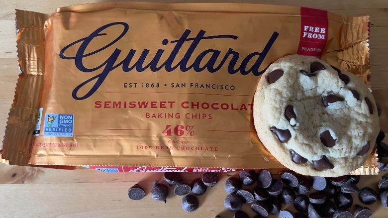 Guittard chocolate chips and cookie