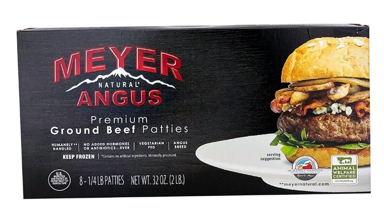 Meyer Natural Angus burgers