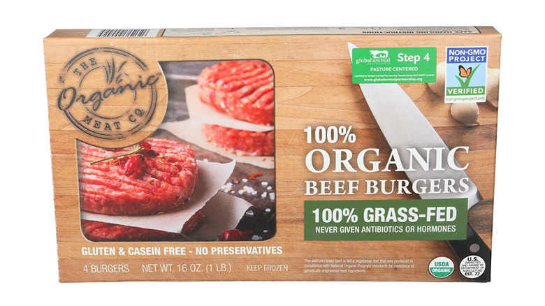 The Organic Meat Company burgers