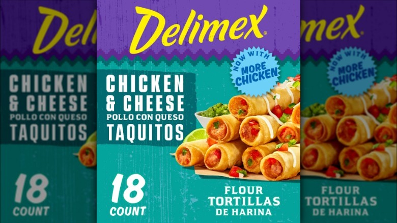 Delimex taquito box