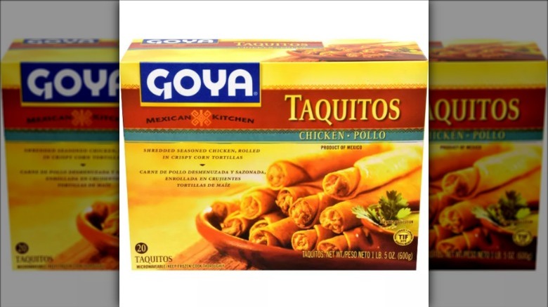 Goya taquito box