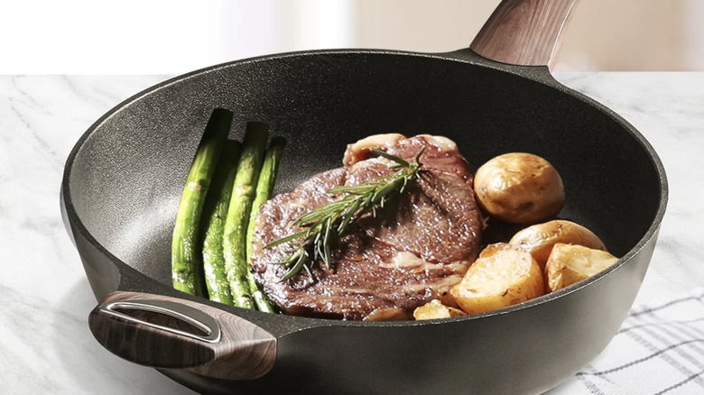 Sensarte nonstick deep frying pan