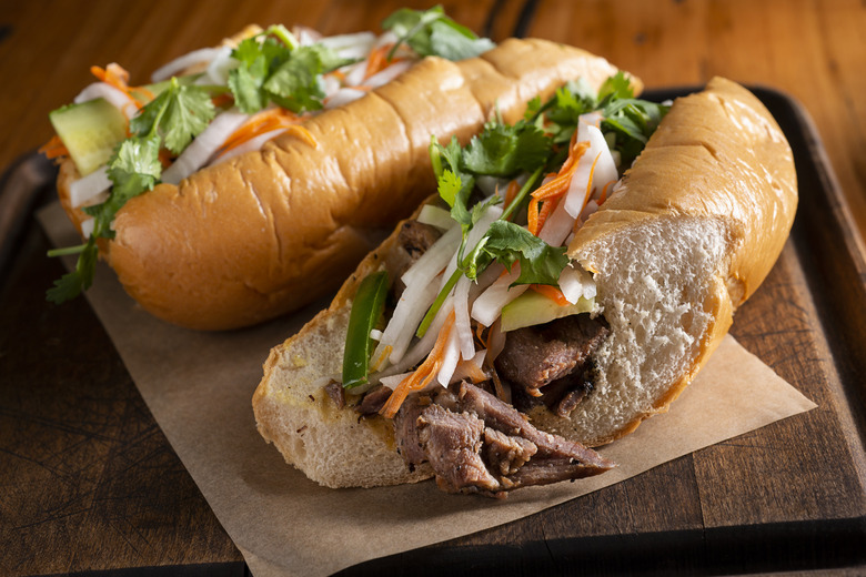 Roast Pork Vietnamese Sandwich (Bánh Mì)