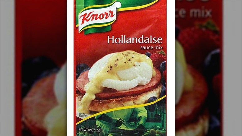 Knorr hollandaise sauce mix