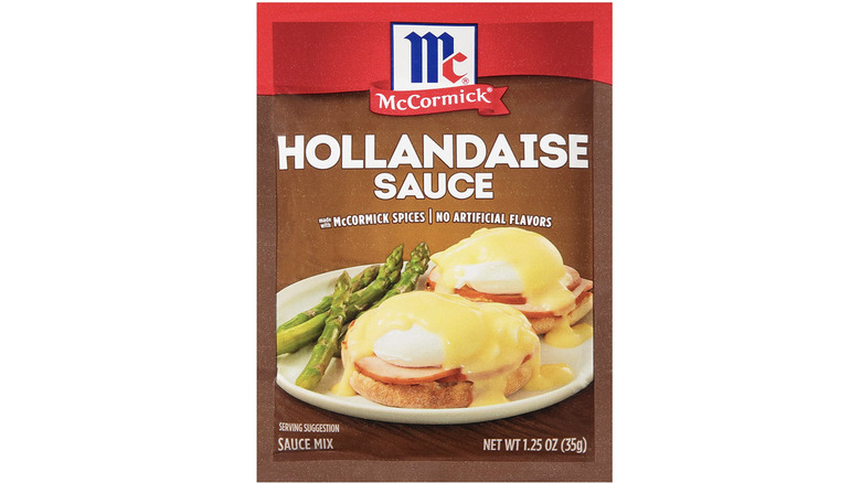 McCormick hollandaise sauce mix