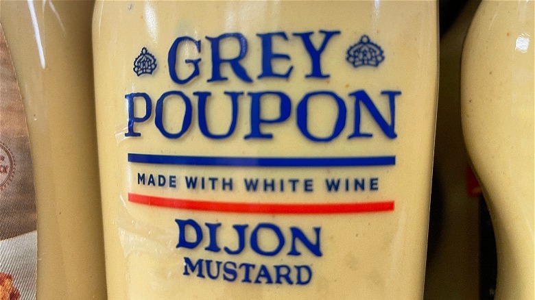 Grey Poupon dijon mustard