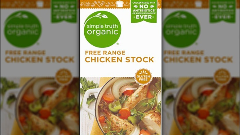 Simple Truth Organic chicken stock box