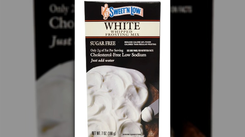 Sweet'n Low white frosting mix