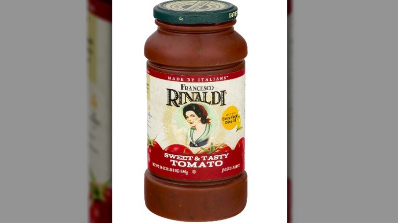 Francesco Rinaldi pasta sauce jar